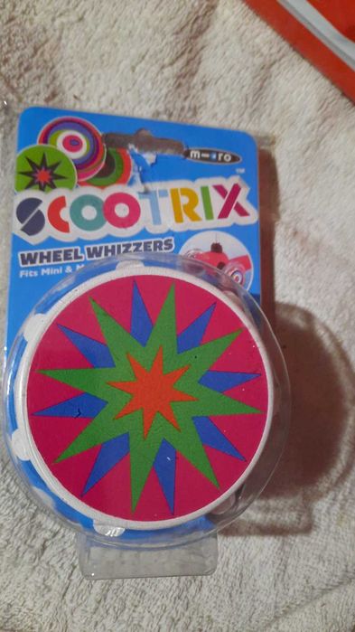 детская трещалка на колеса самоката scootrix wheel whizzer