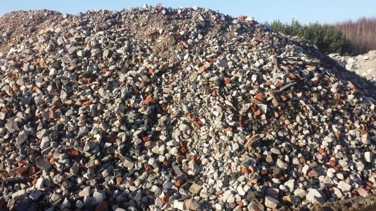 Tłuczeń Kruszywo Betonowo -Ceglany Nasielsk Pułtusk Ciechanów Gruz