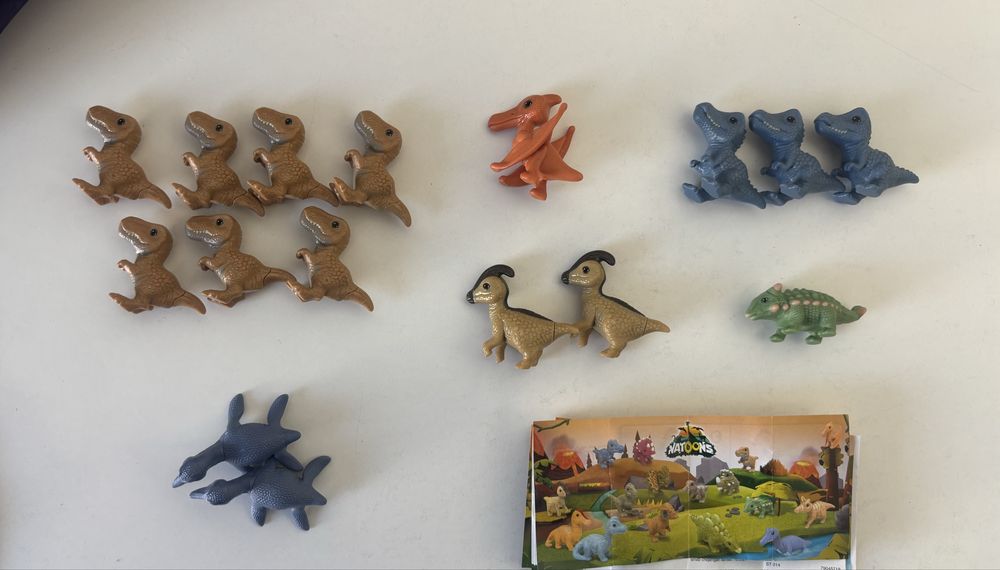 Ovo kinder dinossauros