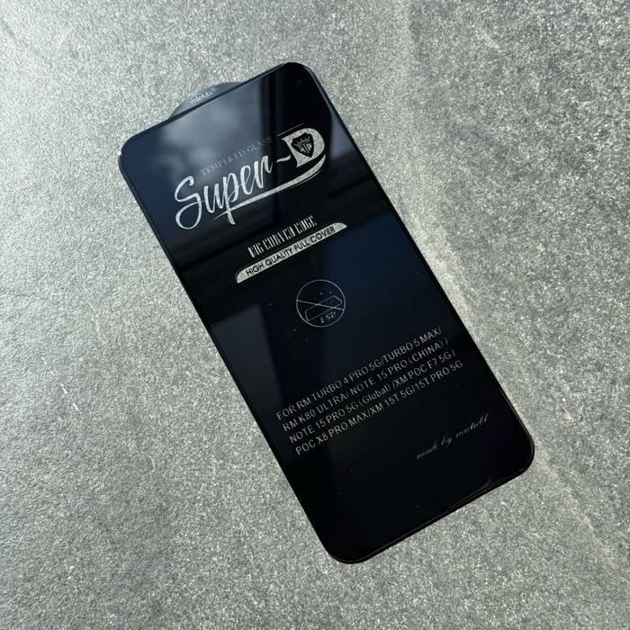 Захисне скло Redmi Note 15 Pro 5G/ Redmi K80 / POCO F7 защитное стекло