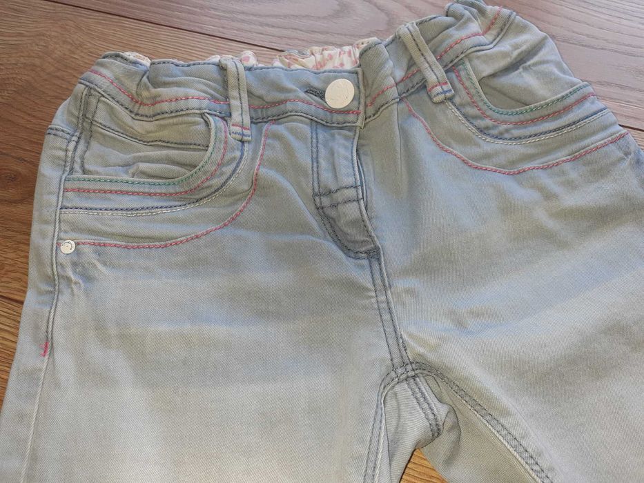 Spodenki jeansowe 128 idealne