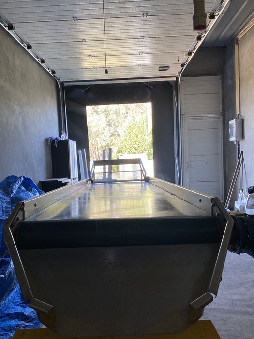 Passadeira usada para escolher mirtilo