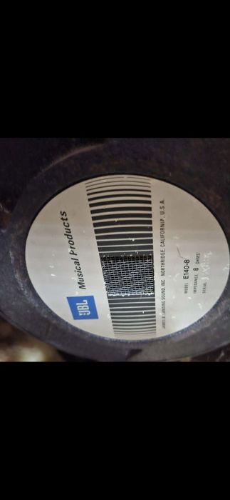 Głośnik JBL E 140-8