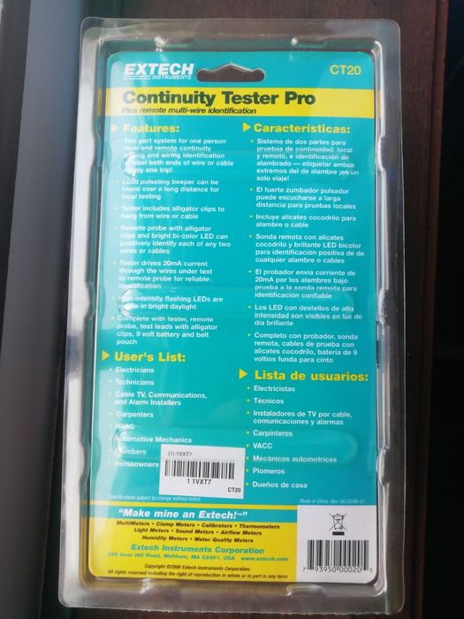 Electrical Cable Tester64730003017985121