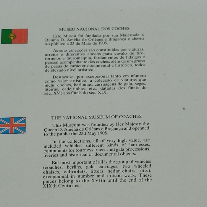 Postais Museu dos Coches