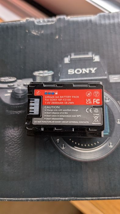 Sony a7iii (corpo e baterias)