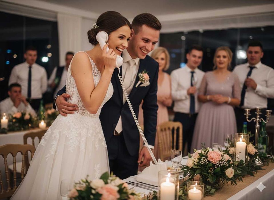 Telefon życzeń Audio Księga Gości Wesele Nagraj Wiadomość - 200 zł!