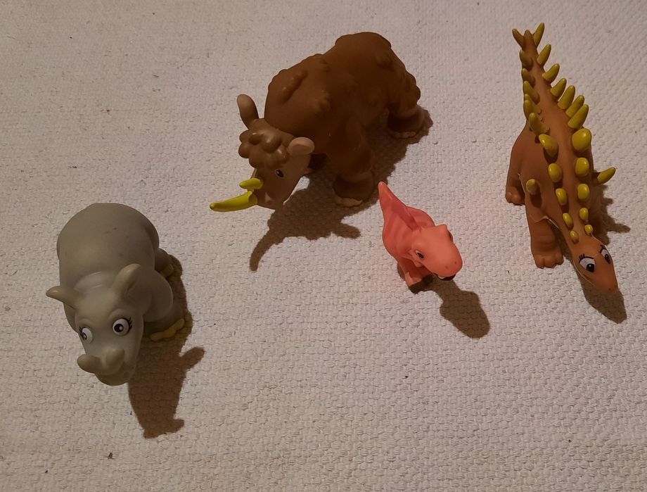 Figurki zwierzęta prehistoryczne