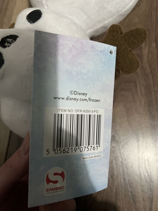 Kraina Lodu Maskotka OLAF z dźwiękiem 29cm