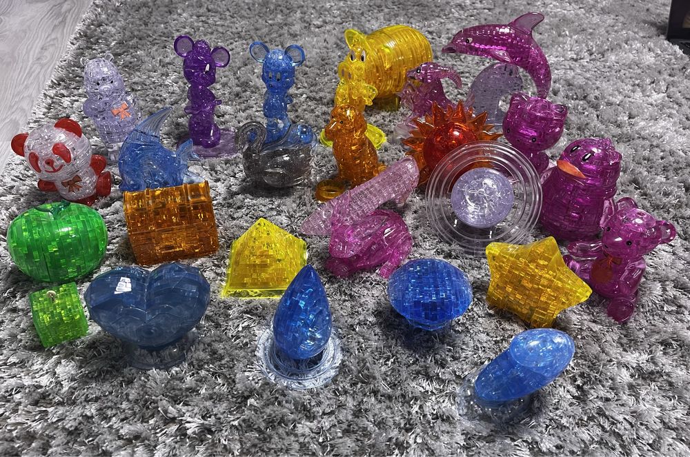 Пазли 3D кристал