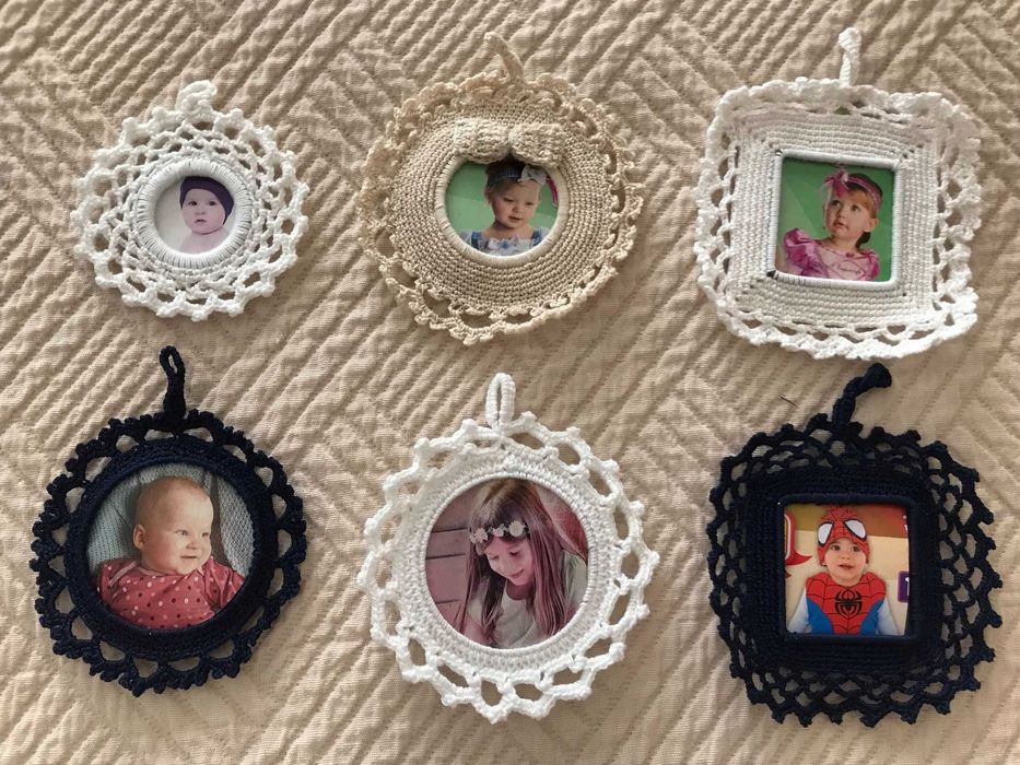 Molduras em crochet64552790656257124