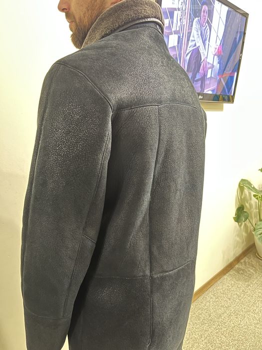 Дублянка чоловіча шкіряна