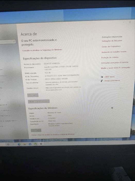 Vendo pc Torre gaming