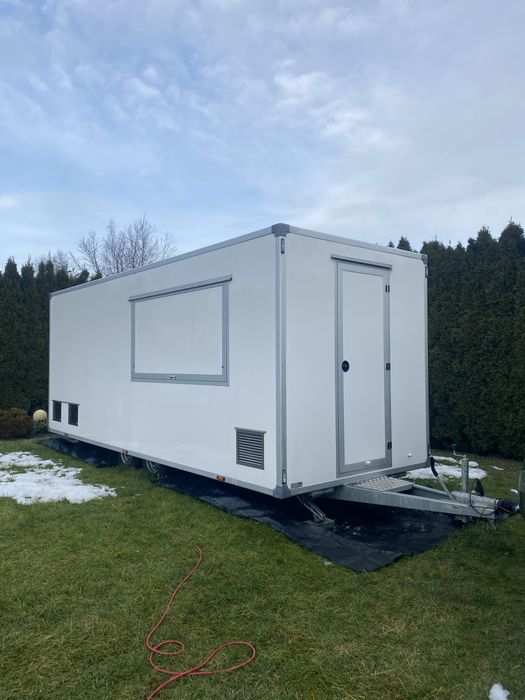 Przyczepa gastronomiczna 6 m Bannert