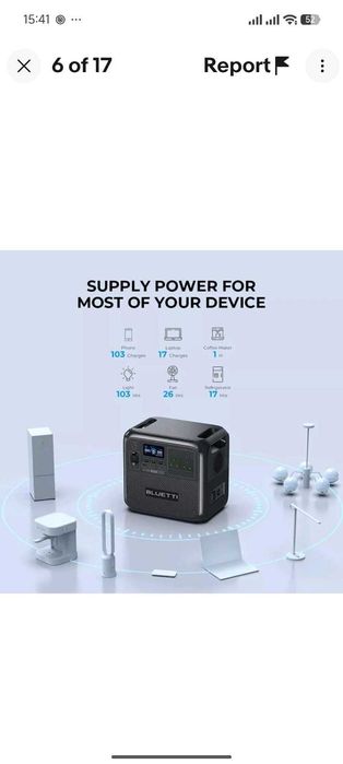 Зарядна станція Bluetti AC180 !!!