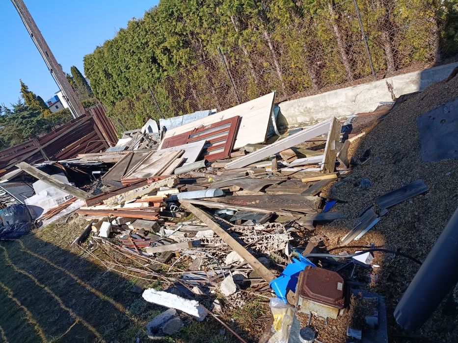 Oddam za darmo drewno, trociny, złom