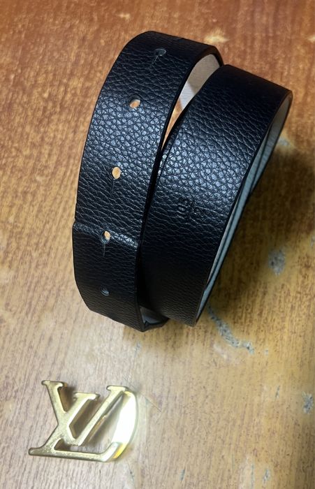 Пояс жіночий чорний Louis Vuitton