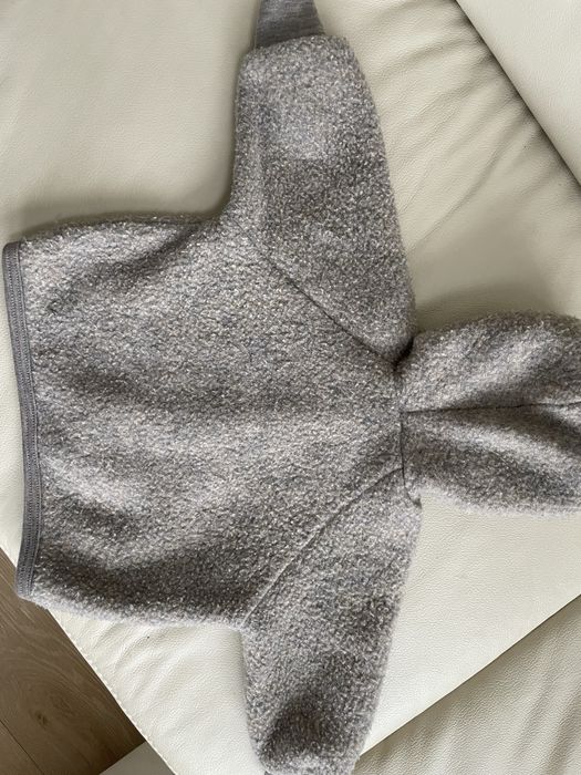 Kurtka merino engel walnut melange 62/68