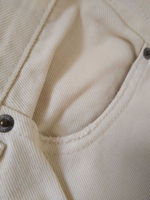 Calças Ganga Creme Pull & Bear 40