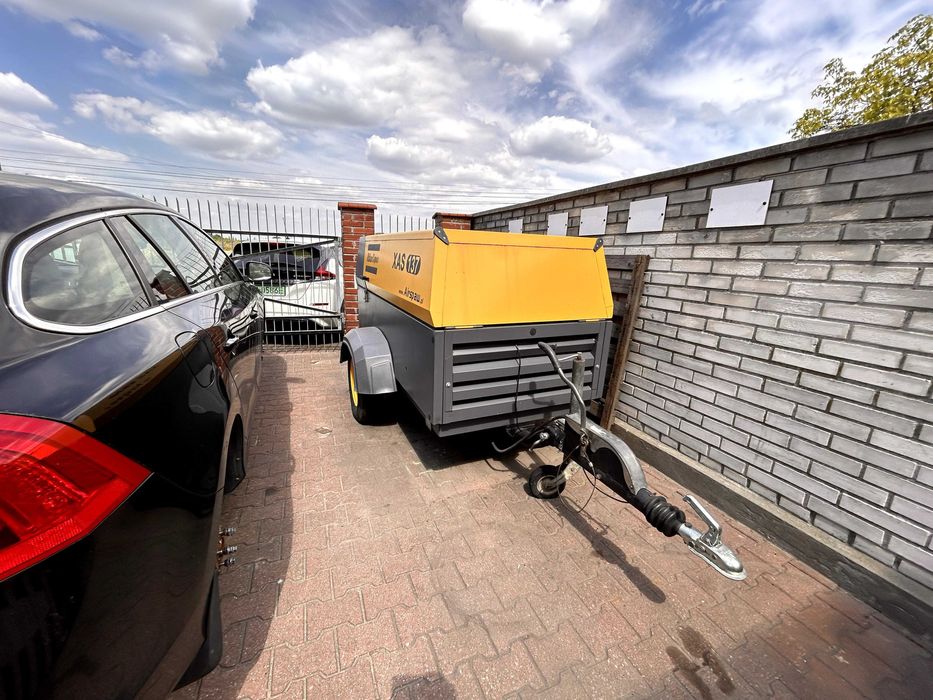 Sprężarka Śrubowa kompresor Atlas Copco XAS 137