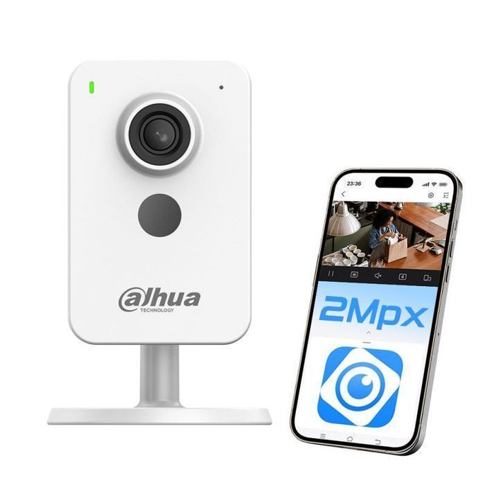 C2K-P-0280B Dahua kamera WiFi PoE 2Mpx audio do domu i sklepu