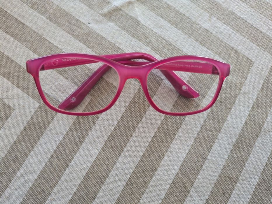 Óculos NANO VISTA Indestrutíveis - Modelo CAMPER (Rosa) Caixa Original