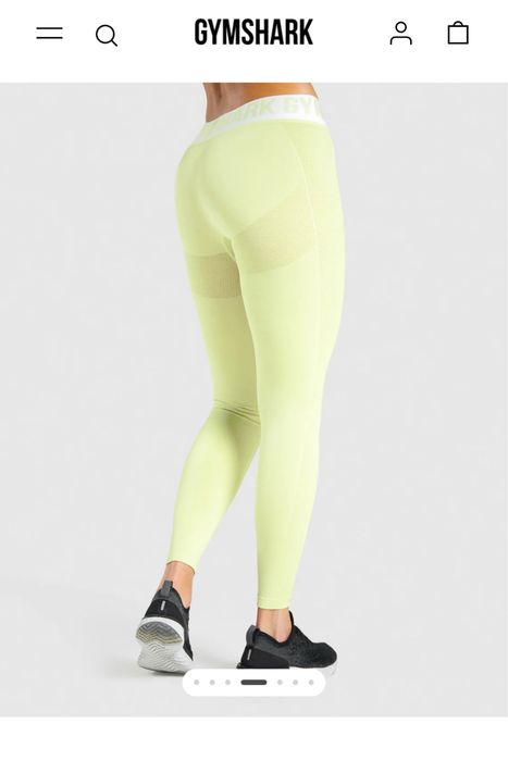 (S) Gymshark Flex Low Rise Leggins легінси лосини штани Adapt