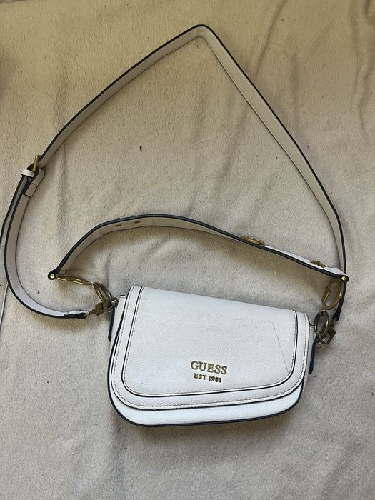 Сумка GUESS біла оригінал
