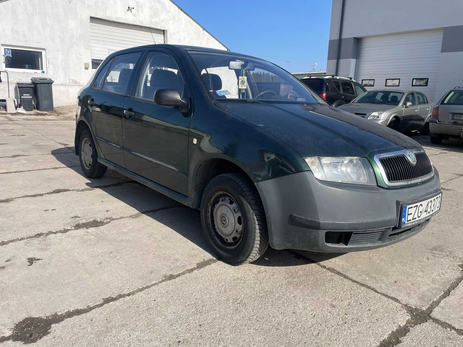 Skoda Fabia 1,4 golas , salon polska
