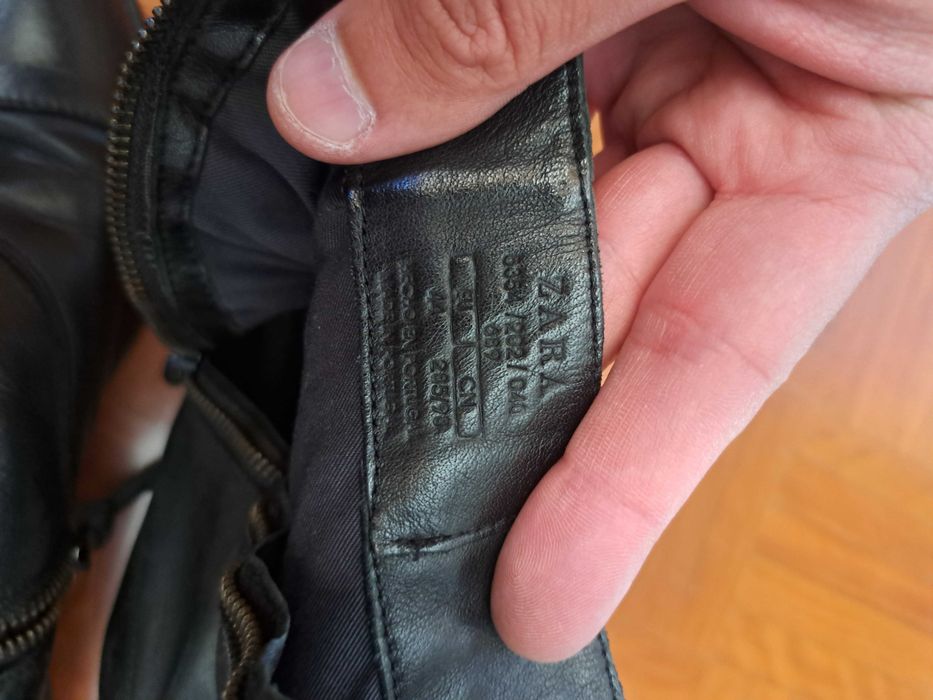 Botas cabedal 44 pretas homem usadas