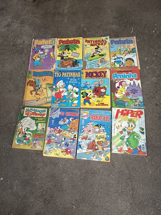Livros de banda desenhada usados