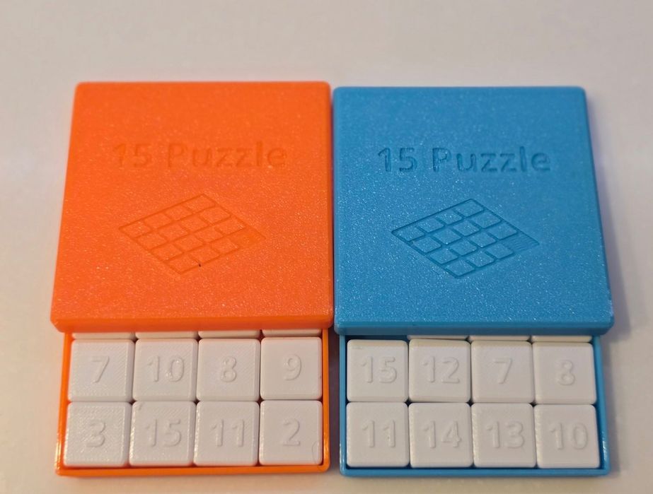 Настільна гра-головоломка п’ятнашки