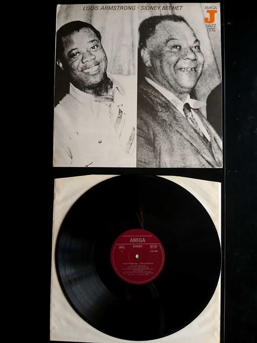 Louis Armstrong / Sidney Bechet VINIL 
(Edição Alemanhã do Leste 1977)