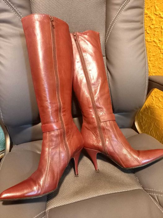 Botas de Luxo Vannel Em pele Nº35