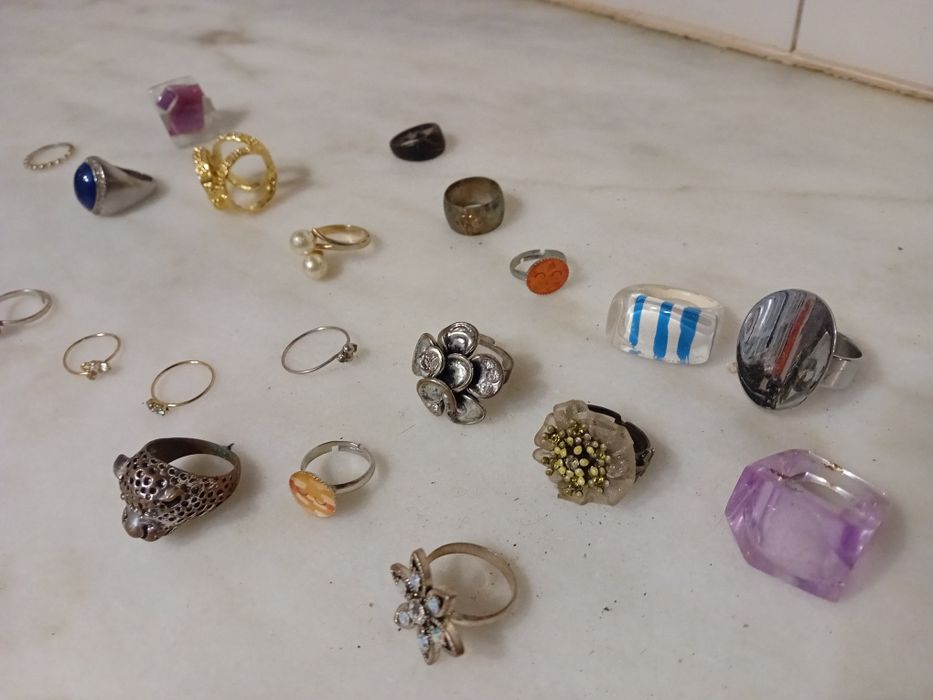 Conjunto de 20 Anéis