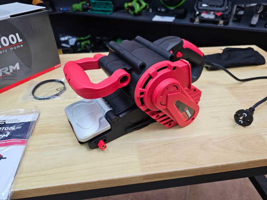 Стрічкова Шліфмашина STORM 76*533 мм Мідна обмотка Гарантія 36міс