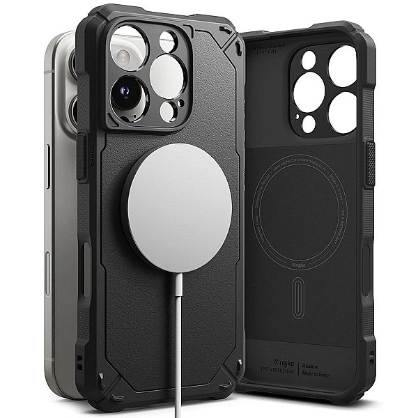 Ringke Rugged Gear Magnetic Magsafe Iphone 16 Pro Black
