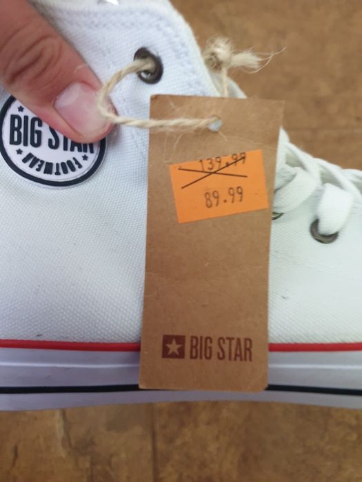 Trampki meskie Big Star rozmiar 41 wysokie nowe