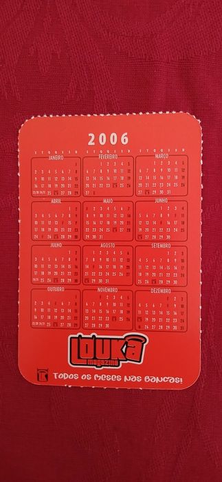 Calendário de bolso Cristiano Ronaldo