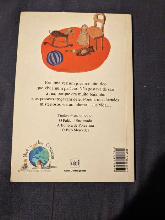 Livro infantil O Palácio Encantado