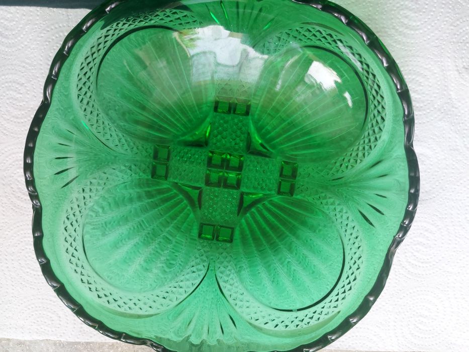 Patera Verre Brillant szmaragd HSG Ząbkowice