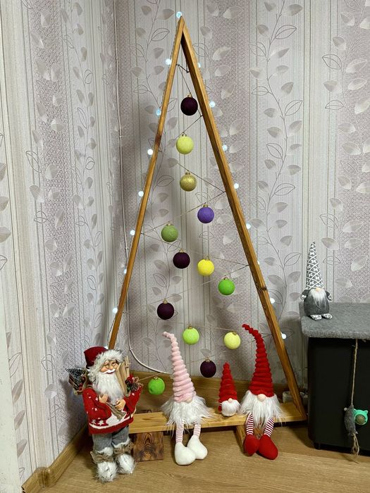 Деревʼяна еко ялинка