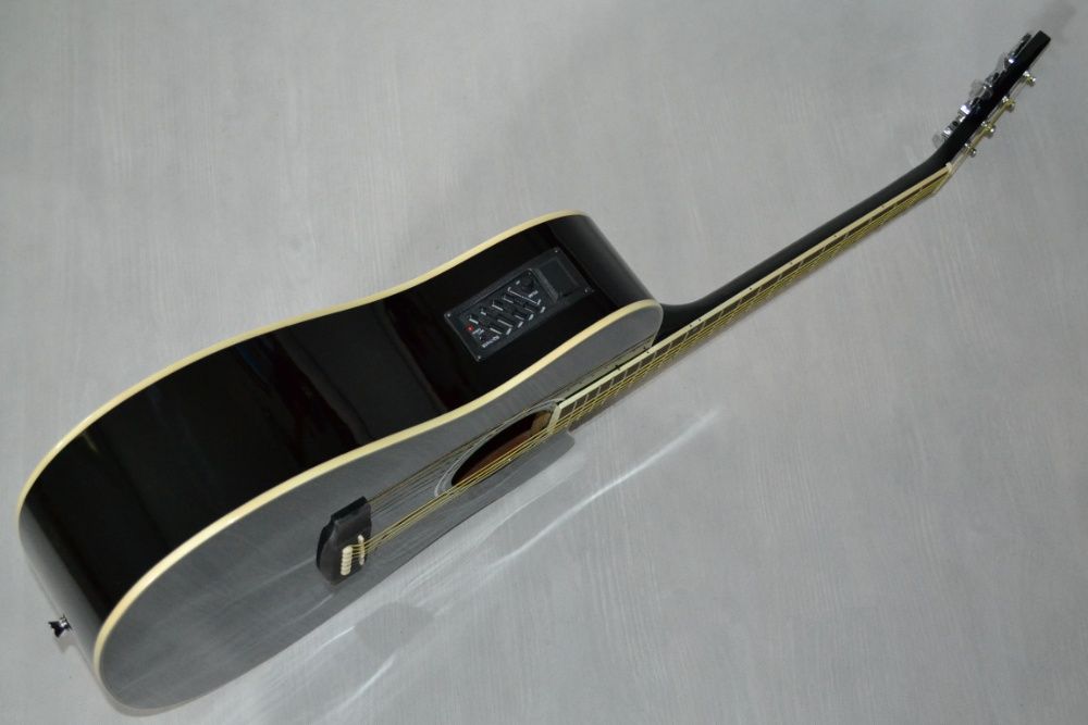 Harley Benton D-120CE BK nowy elektroakustyk gitara - ustawiona!