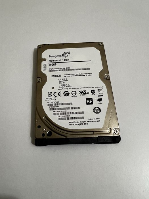 Жорсткий диск Seagate 500GB HDD SATA 2.5"