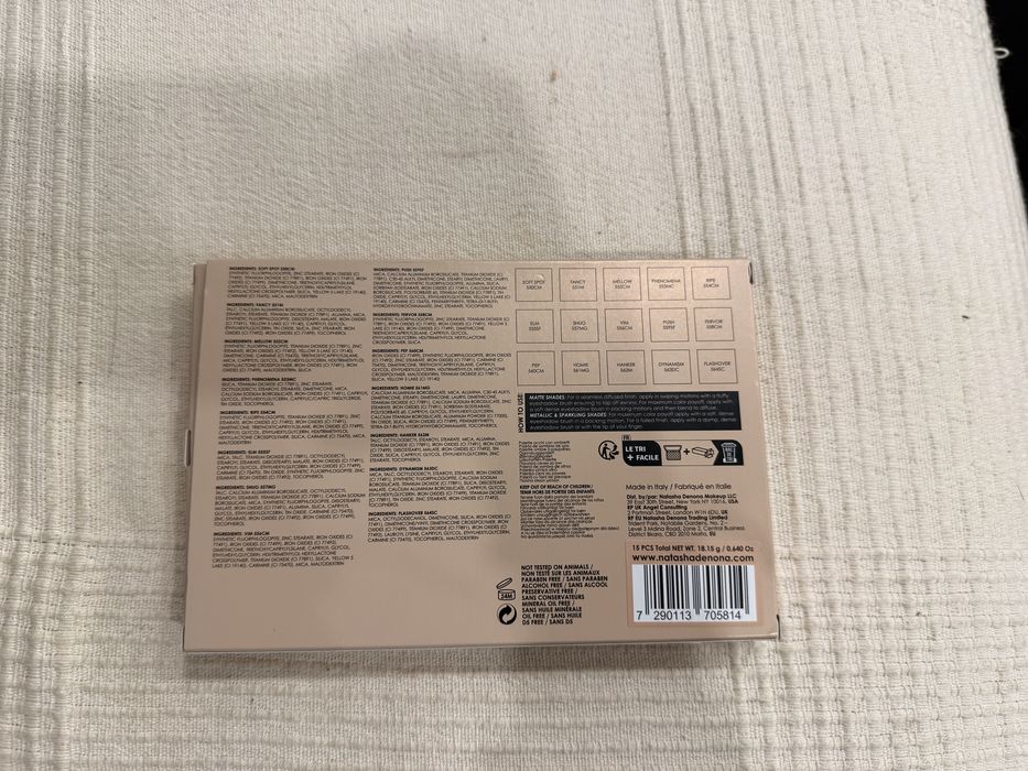 I need a warm palette Natasha Denona