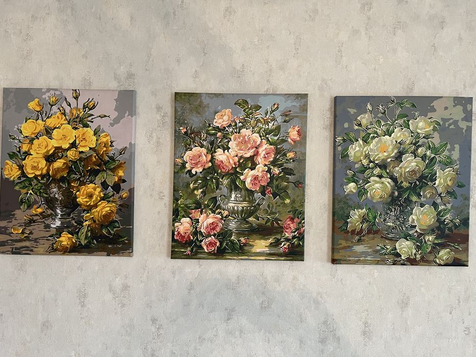 Картины по номерам готовые