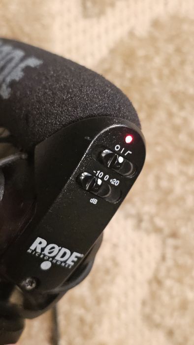 Microfone  rode para video