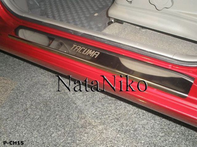 Накладки на пороги Chevrolet Aveo Captiva Cruze  На все виды авта