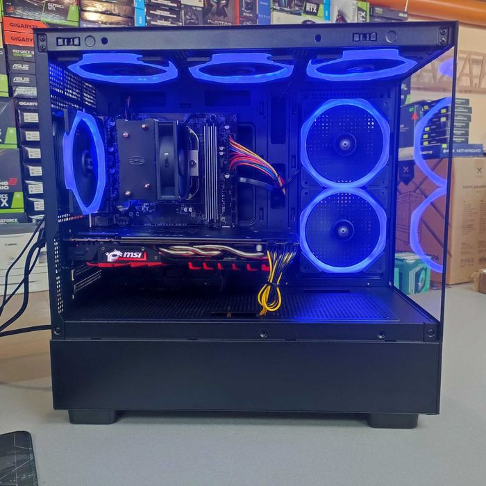 Компютер Новий Ryzen 5 5500, 16GB DDR4, MSI GTX 1070 Ti 8GB, SSD 480GB