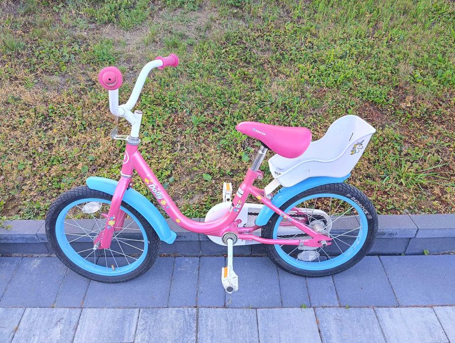 2x Rower 16" chłopiec i dziewczynka